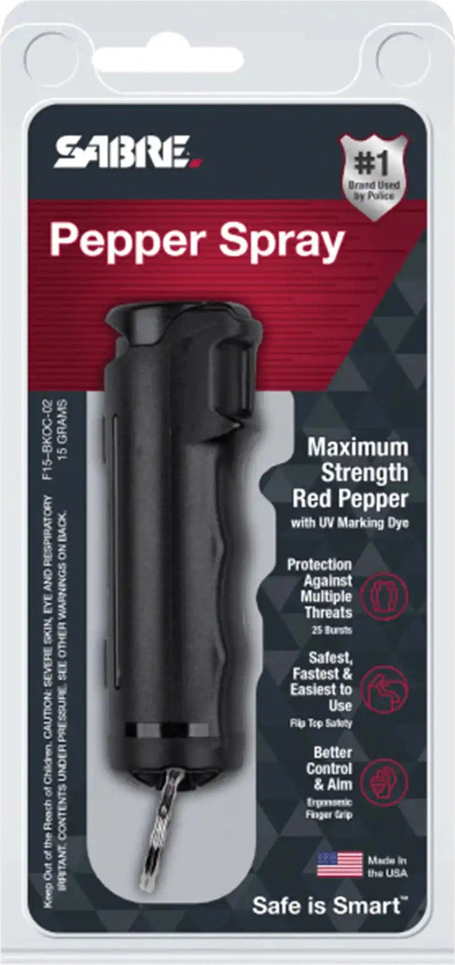 Sabre Pepper Gel with Flip Top &amp; Uv Marking Dye