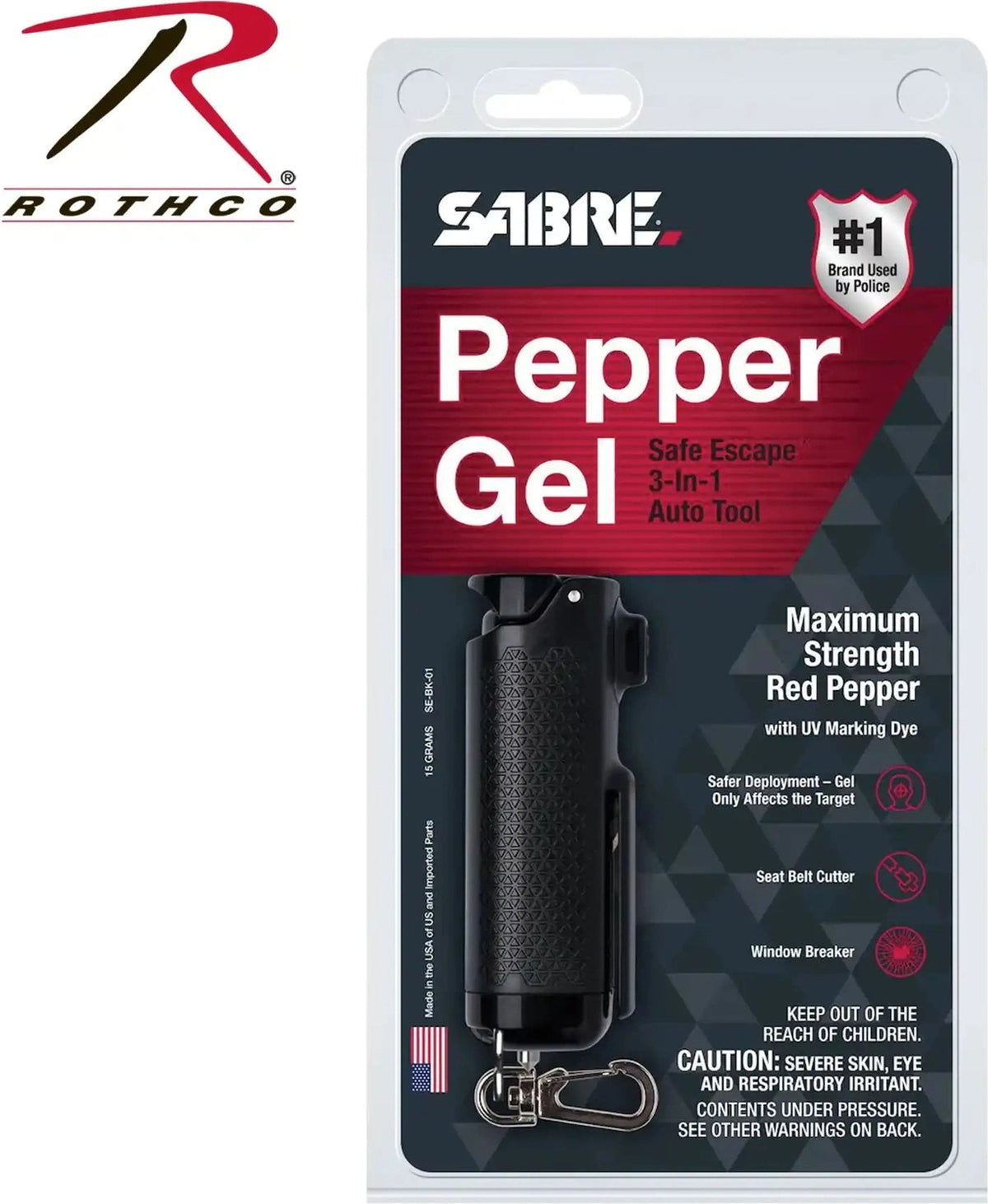 Sabre Red Safe Escape 3 in 1 Tool