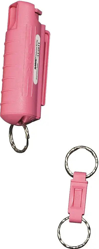 Sabre Red Usa Defense Spray W/pink Hard Case