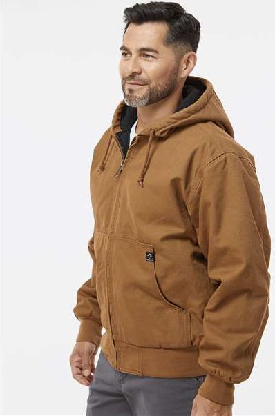 Saddle Cheyenne Boulder Cloth™ Hooded Jacket with Tricot Quilt Lining Tall Sizes - 5020T