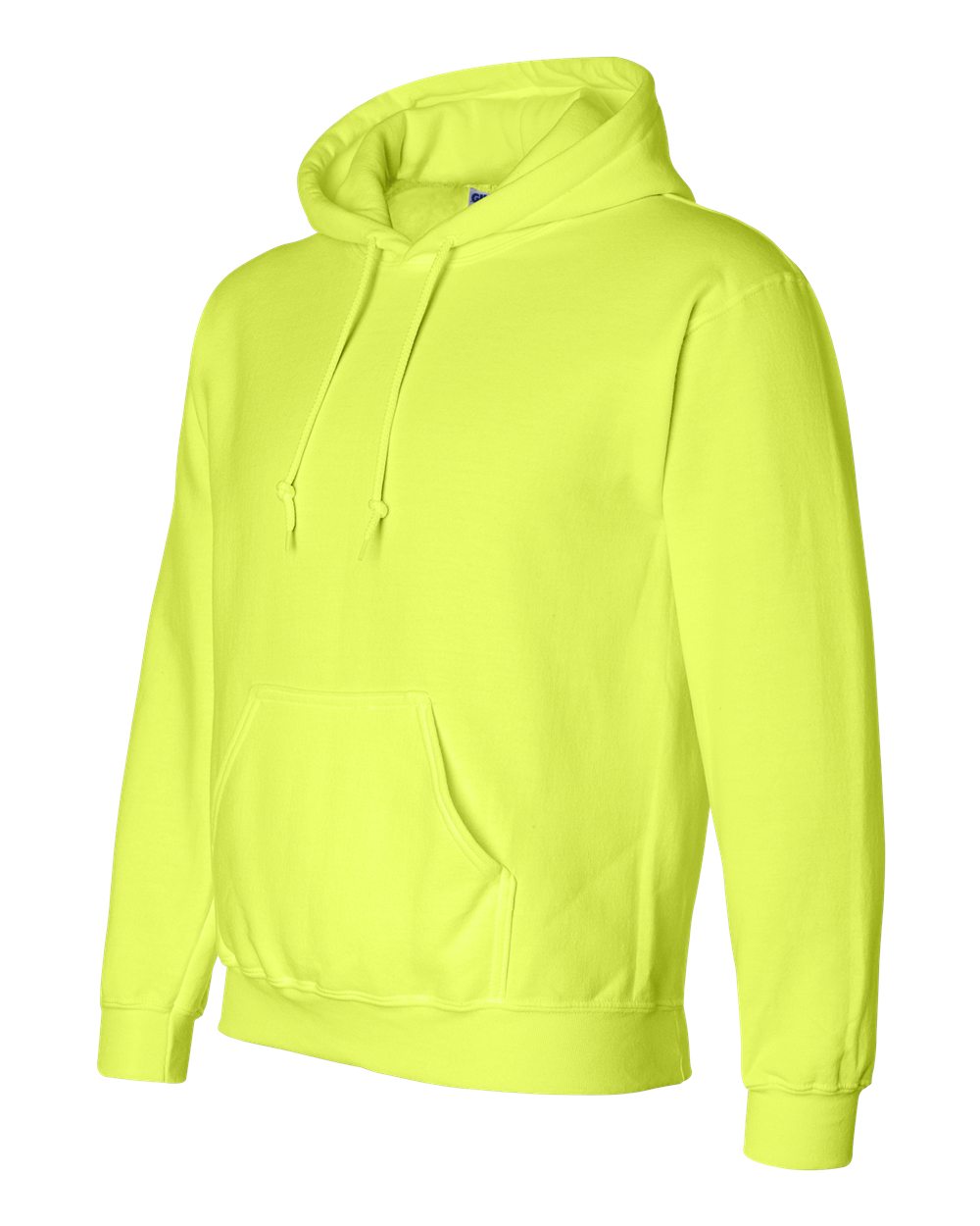 Safety Green DryBlend® Hooded Sweatshirt - 12500