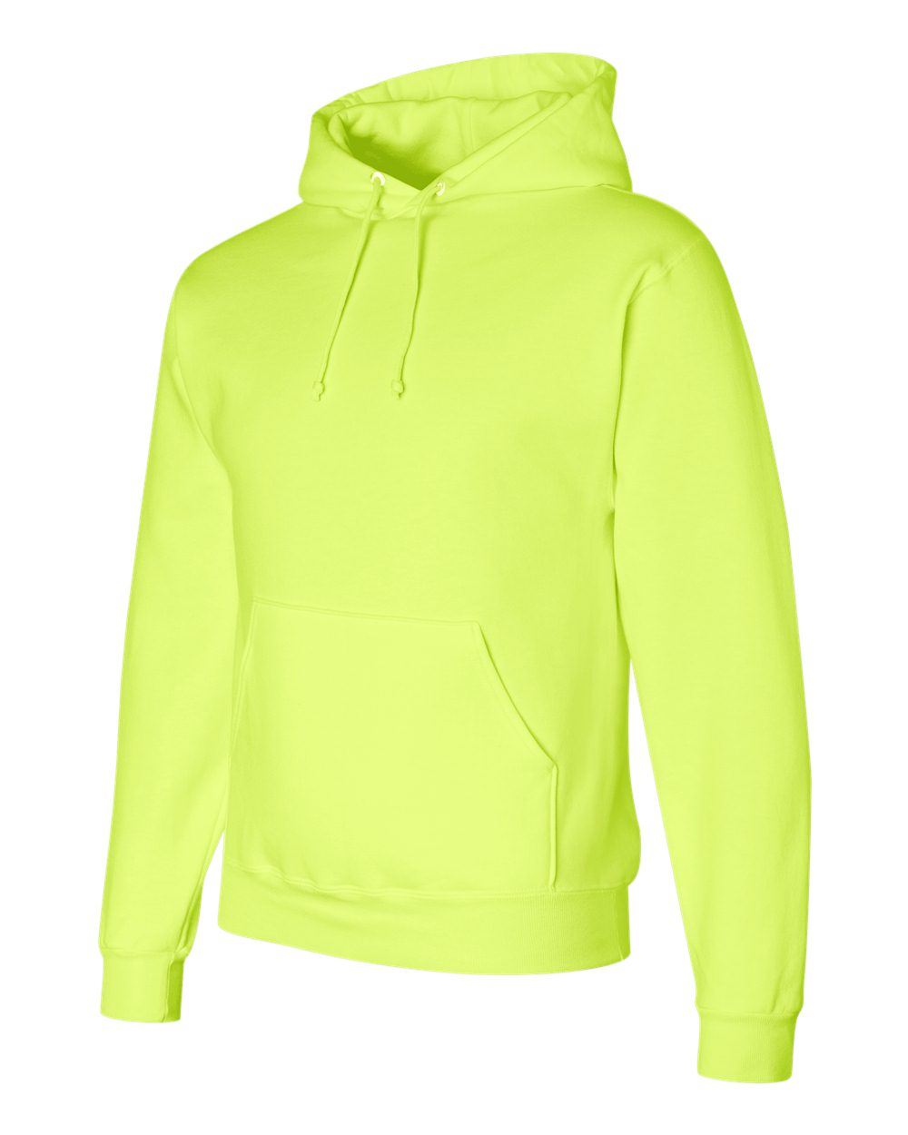 Safety Green Super Sweats NuBlend® Hooded Sweatshirt - 4997MR