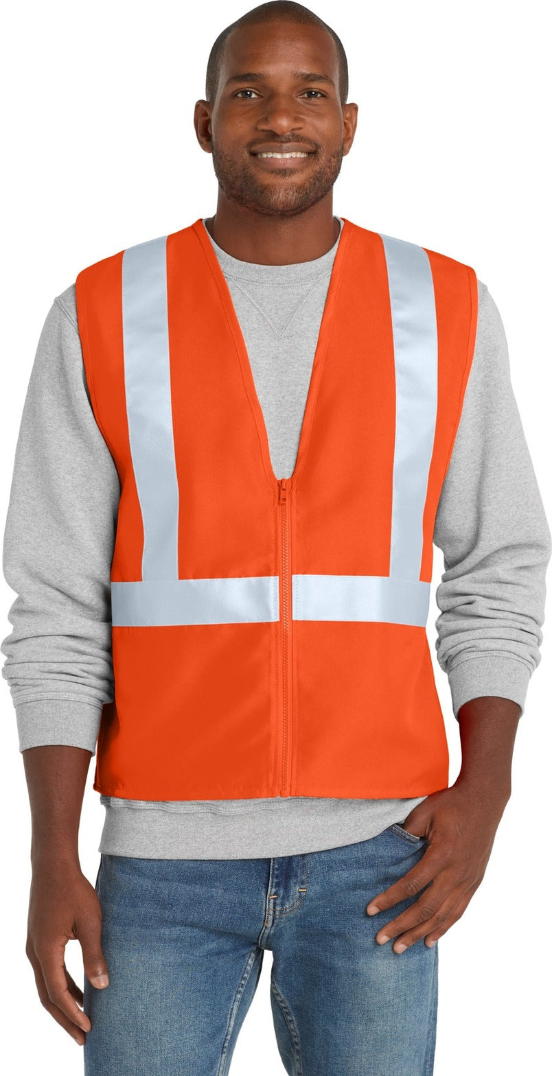 Safety Orange CornerStone - ANSI 107 Class 2 Safety Vest. CSV400