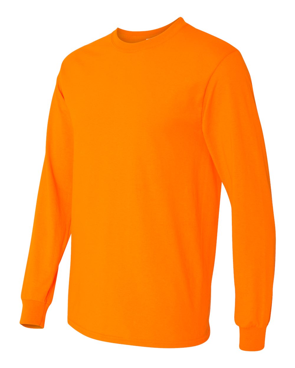 Safety Orange Heavy Cotton™ Long Sleeve T-Shirt - 5400
