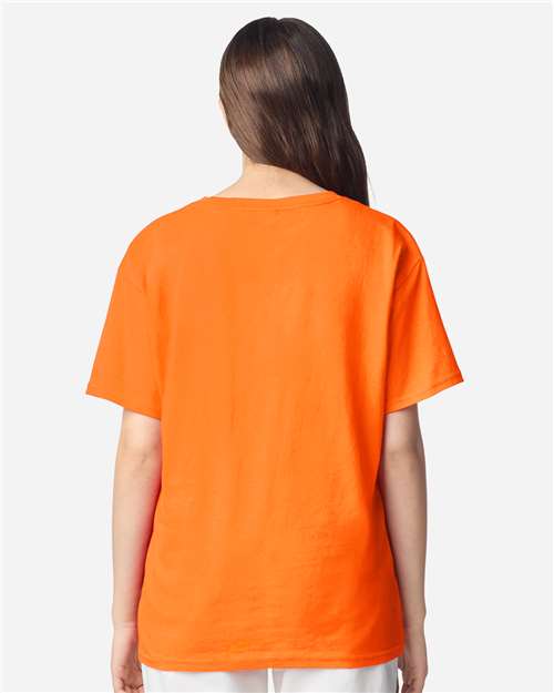 Safety Orange Light Cotton Youth T-Shirt - 3000B