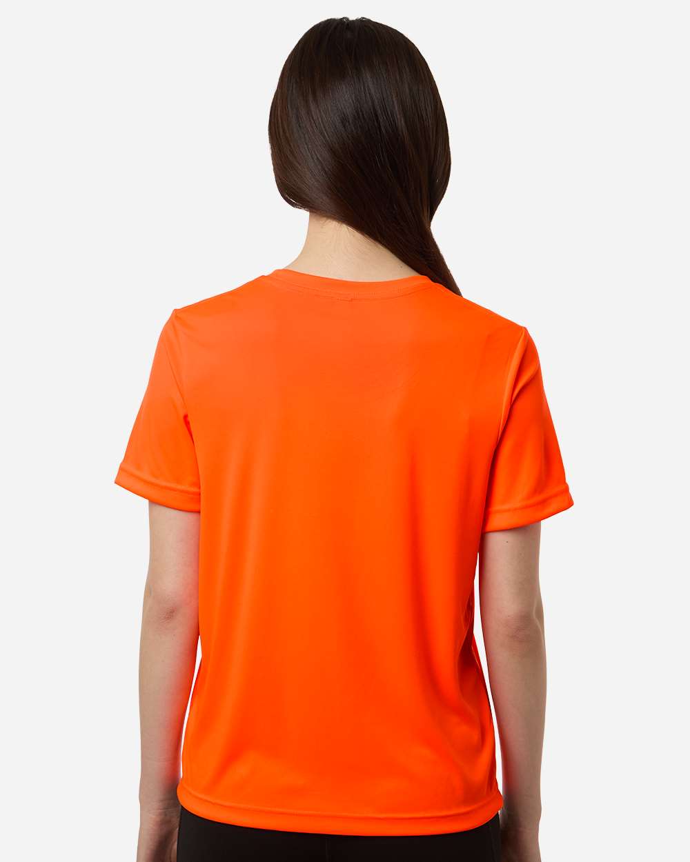 Safety Orange Women's Capital Performance T-Shirt - CE10W plain