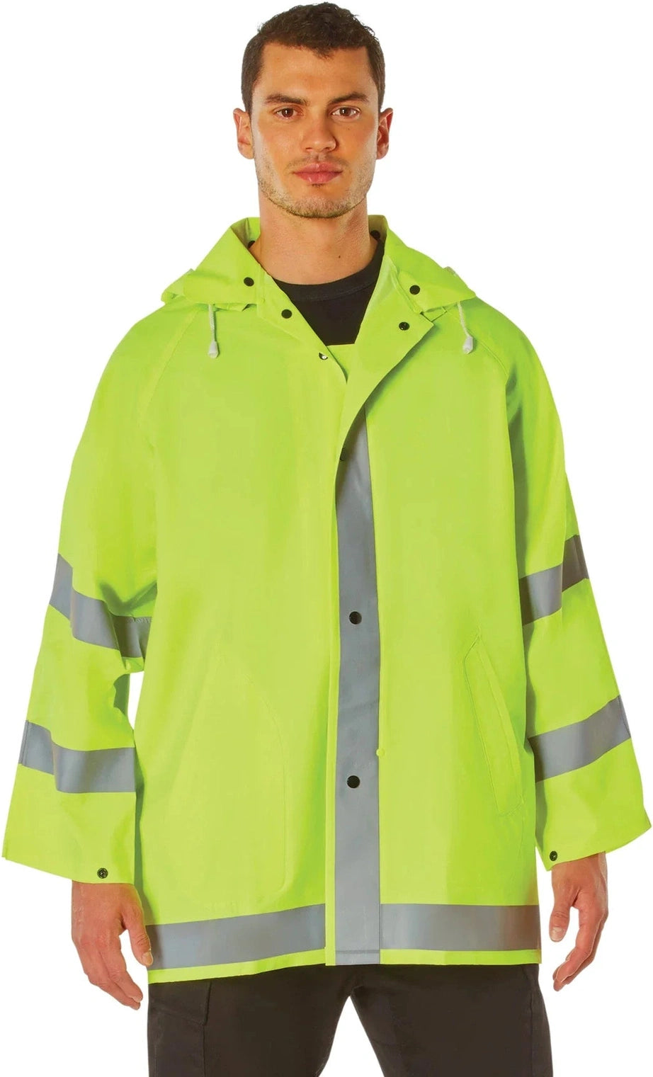 Safety Reflective Rain Jacket