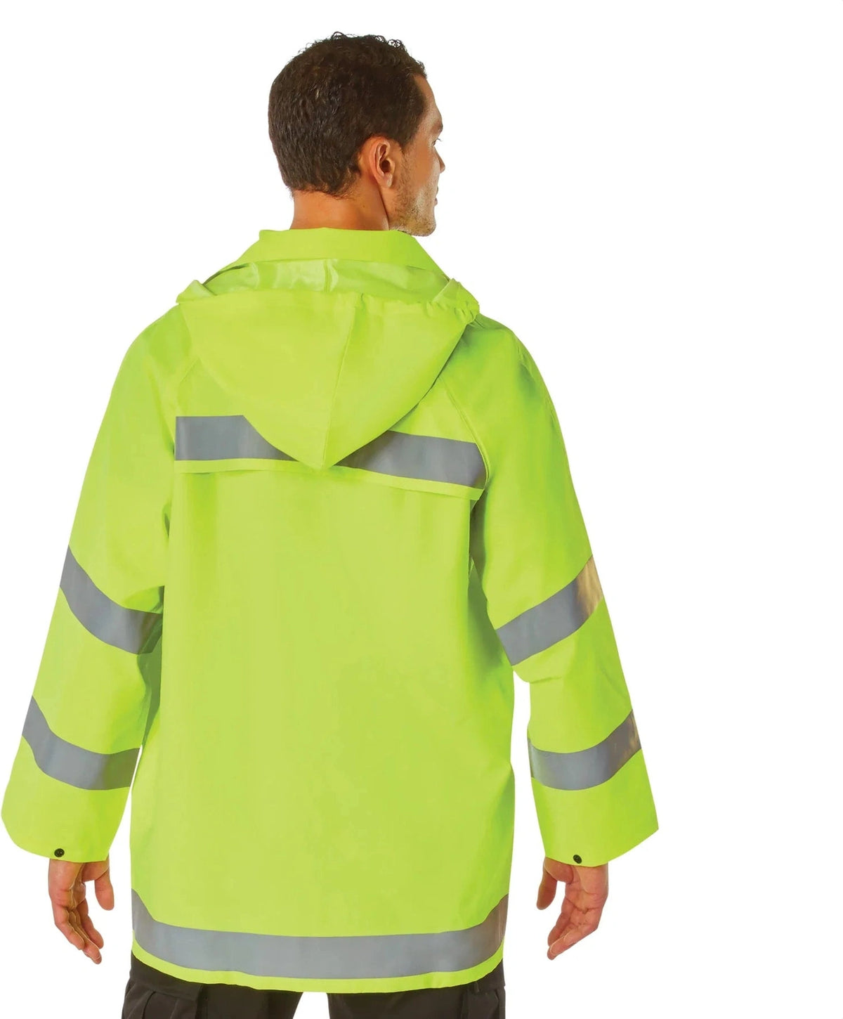 Safety Reflective Rain Jacket