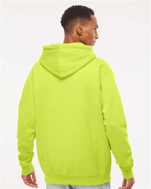 Safety Yellow Heavyweight Hooded Sweatshirt - IND4000