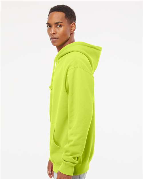 Safety Yellow Heavyweight Hooded Sweatshirt - IND4000
