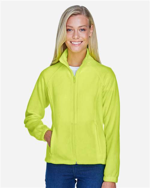 Safety Yellow Women&#39;s Full-Zip Fleece - M990W