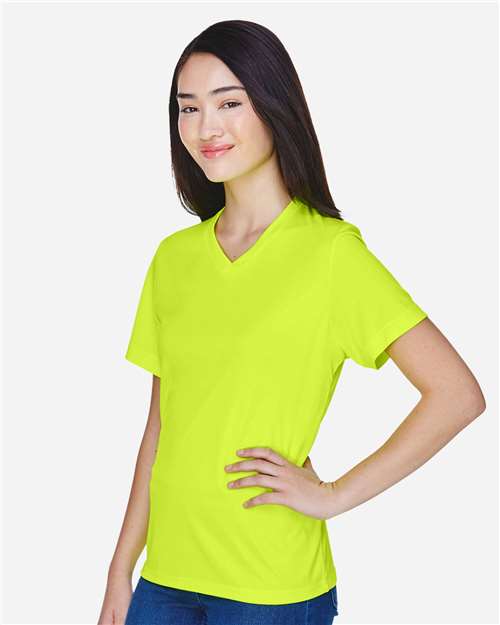 Safety Yellow Women&#39;s Zone Performance T-Shirt - TT11W