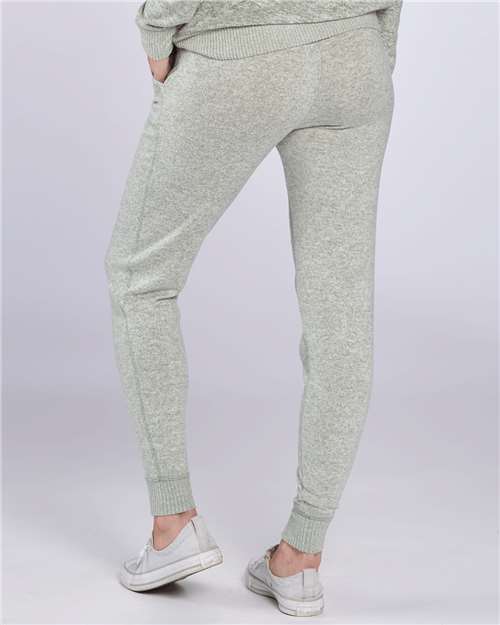 Sage Heather Women&#39;s Cuddle Fleece Joggers - L09