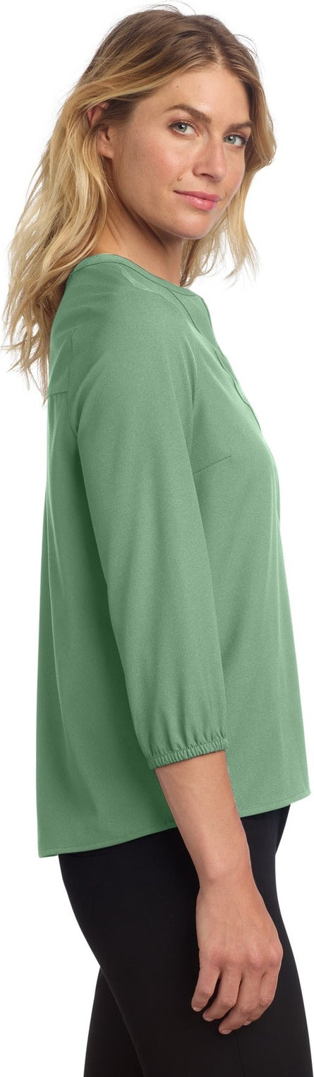 Sage Mercer+Mettle Women's Stretch Crepe 3/4-Sleeve Blouse MM2011