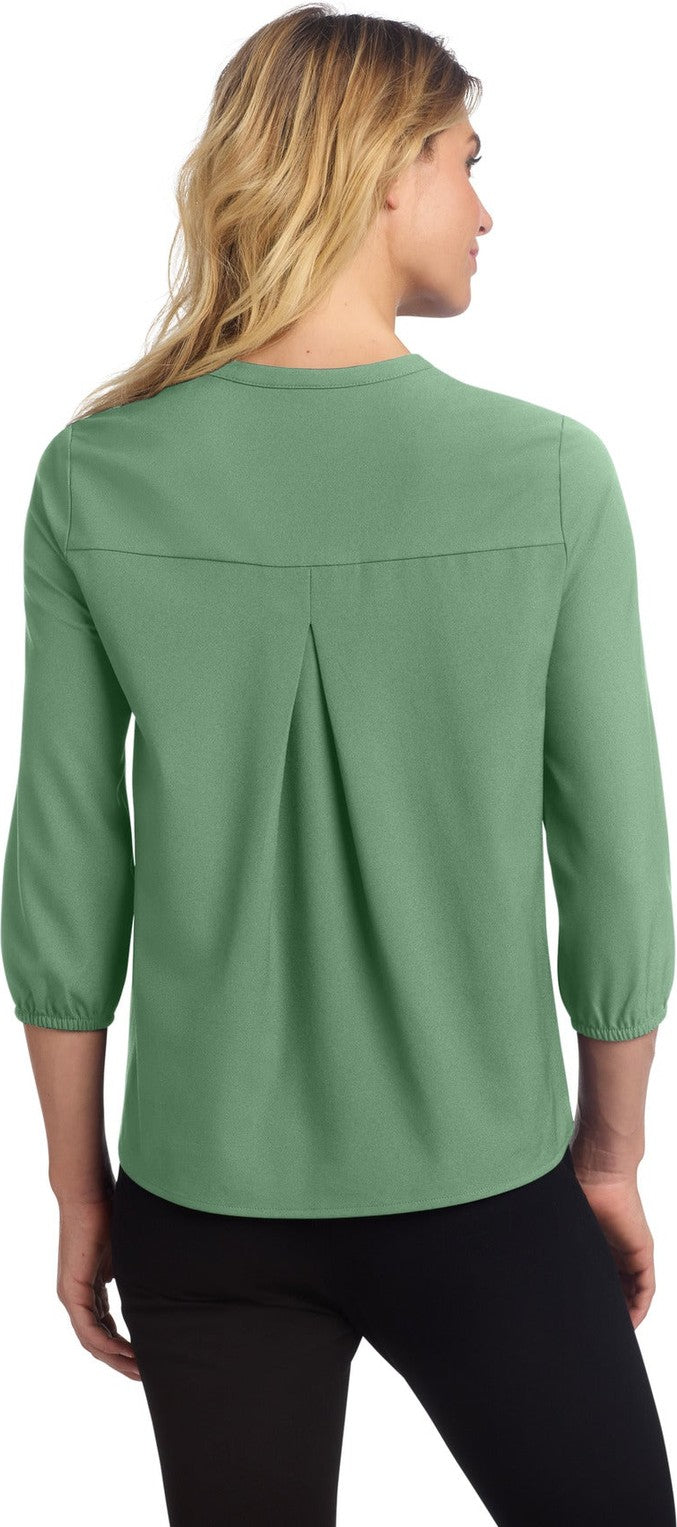 Sage Mercer+Mettle Women's Stretch Crepe 3/4-Sleeve Blouse MM2011