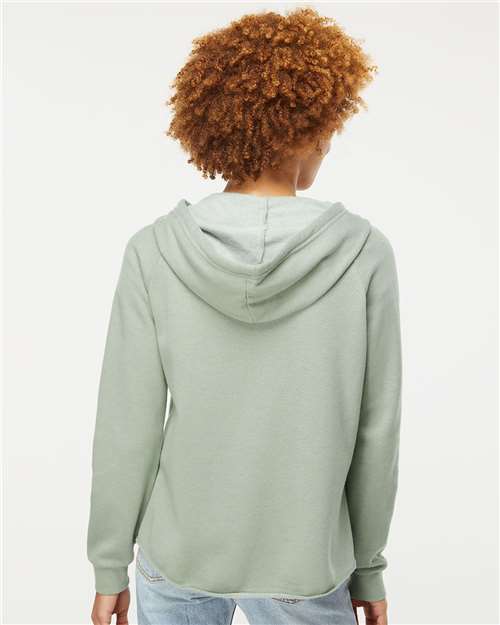 Sage Women&#39;s California Wave Wash Full-Zip Hooded Sweatshirt - PRM2500Z