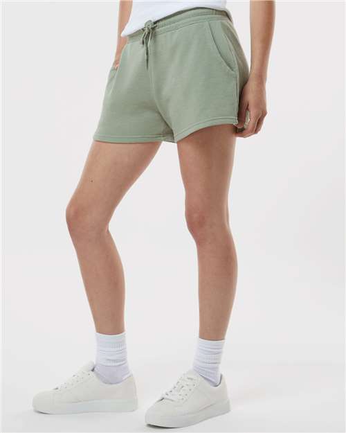 Sage Women’s Lightweight California Wave Wash Fleece Shorts - PRM20SRT
