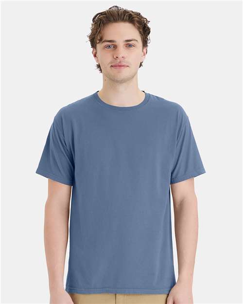 Front View of Saltwater Garment-Dyed Tearaway T-Shirt - CW100