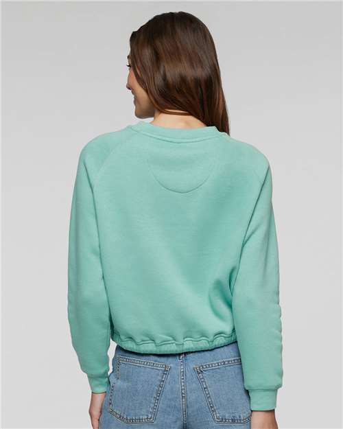Saltwater Women&#39;s Relaxed 3-End Boxy Fleece Crewneck Sweatshirt - 3528