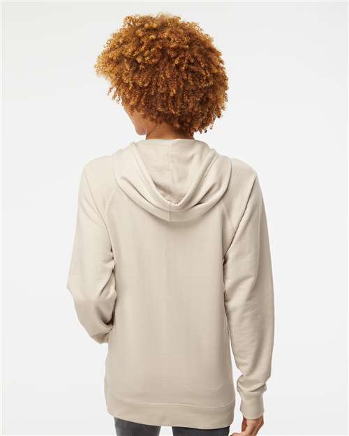 Sand Icon Lightweight Loopback Terry Hooded Sweatshirt - SS1000
