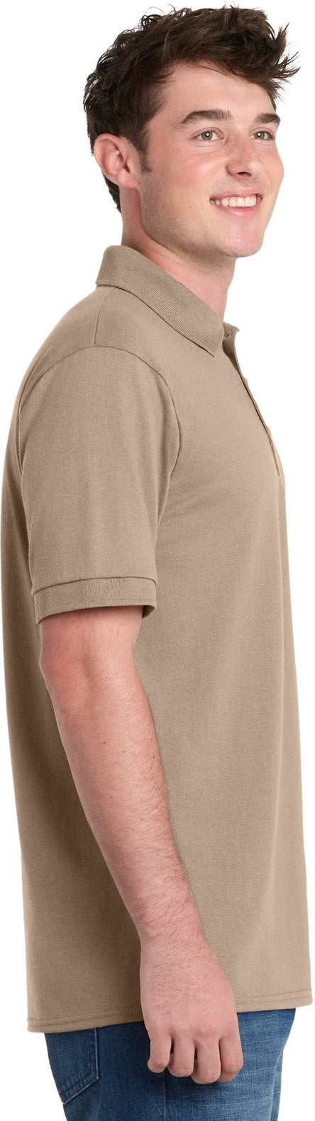 Sand Port & Co Core Blend Jersey Knit Polo. KP55