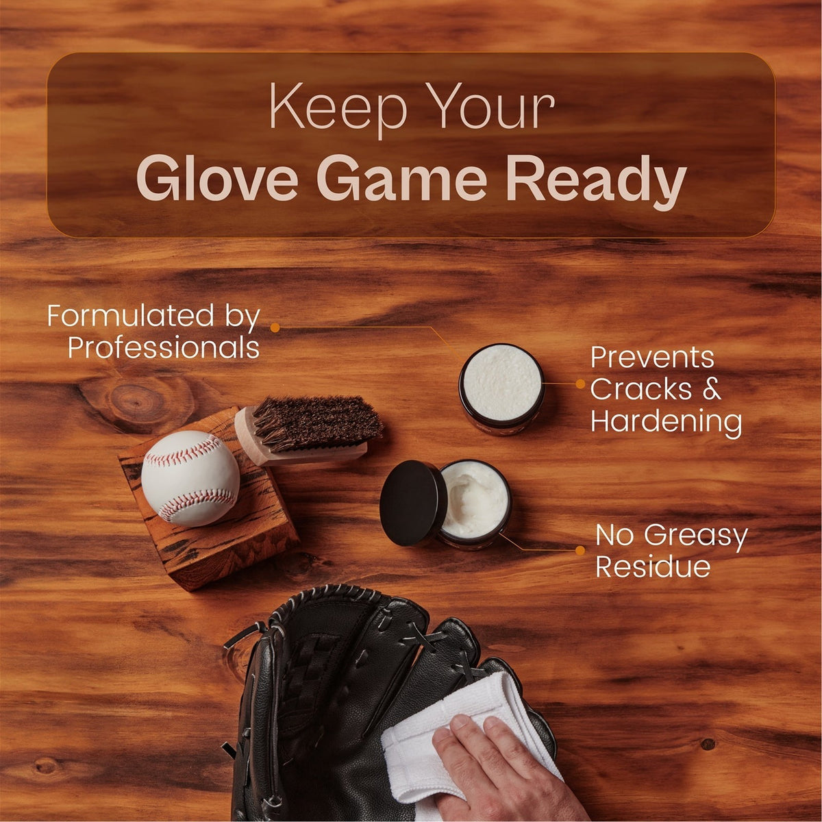 Sarna Baseball Glove Conditioner Cream - 8 Oz