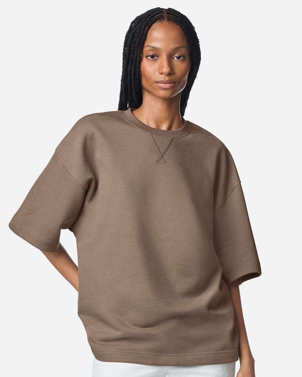 Savana Unisex French Terry Ex Crew - FTEX00 plain