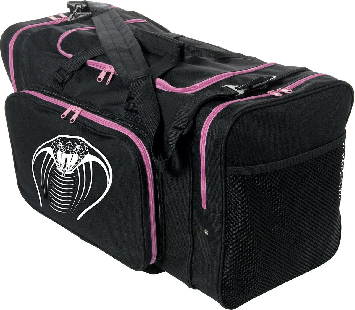 Sb624 24’’ Sports Bag 600d Polyester - Black Charitypink - Blackcharitypink