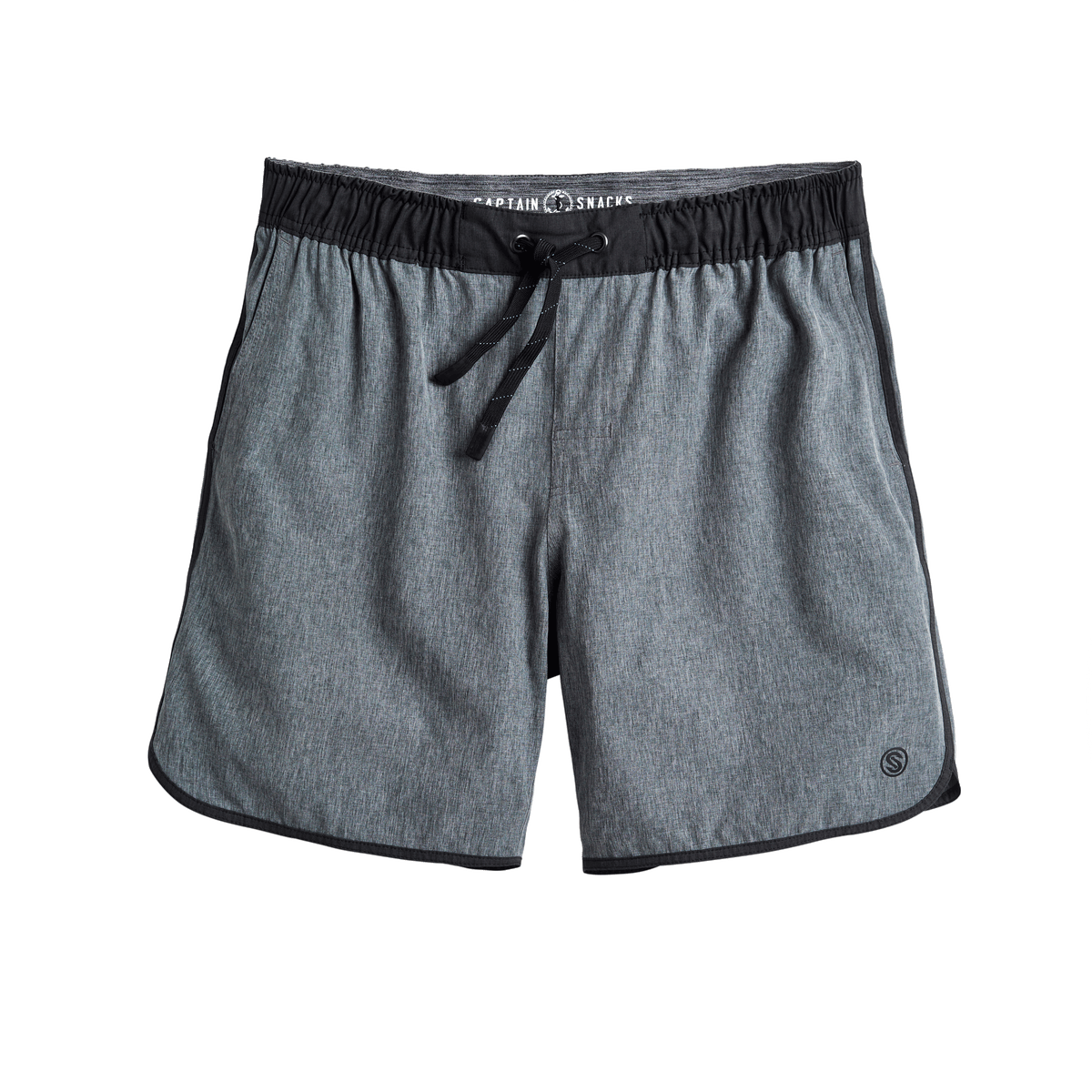 Scales Men’s Solid Volley Shorts - Grey / Small