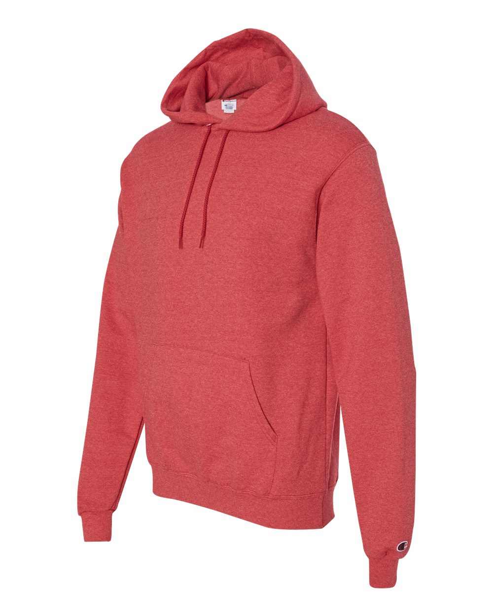 Scarlet Heather Powerblend® Hooded Sweatshirt - S700