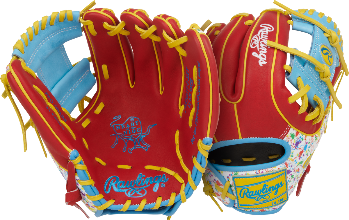 Scarlet Rawlings Heart of the Hide 11.5 in Baseball  Glove, Infield