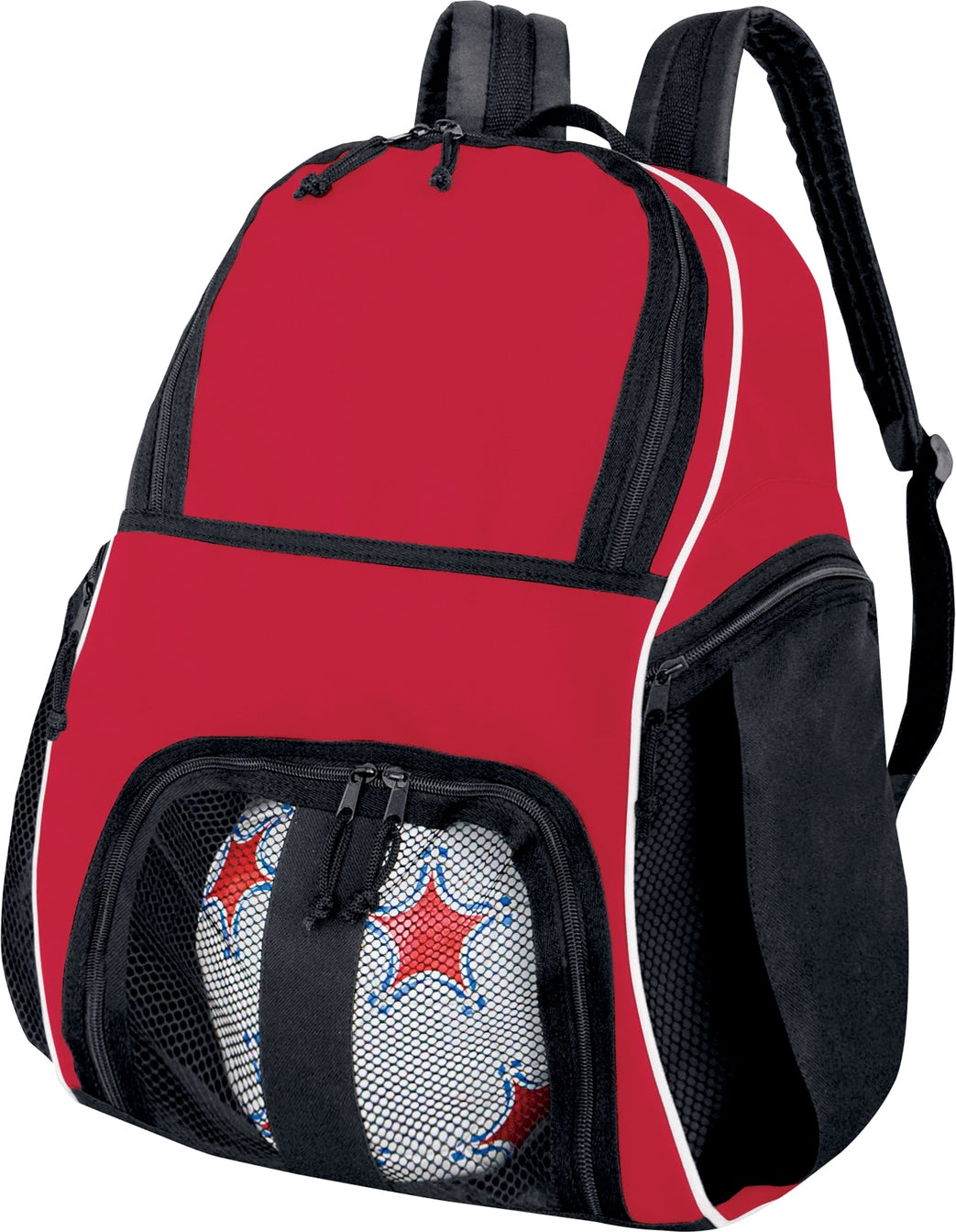 SCARLET/BLACK/WHITE PLAYER BACKPACK