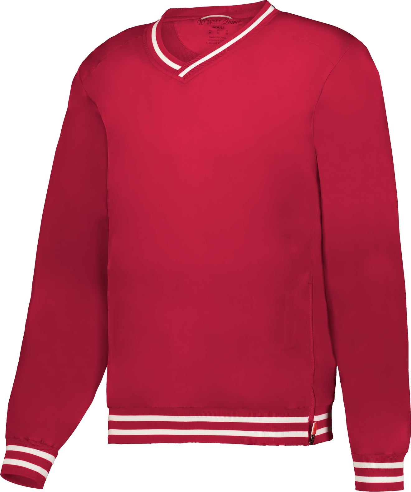 SCARLET/WHITE HERITAGE WINDSHIRT