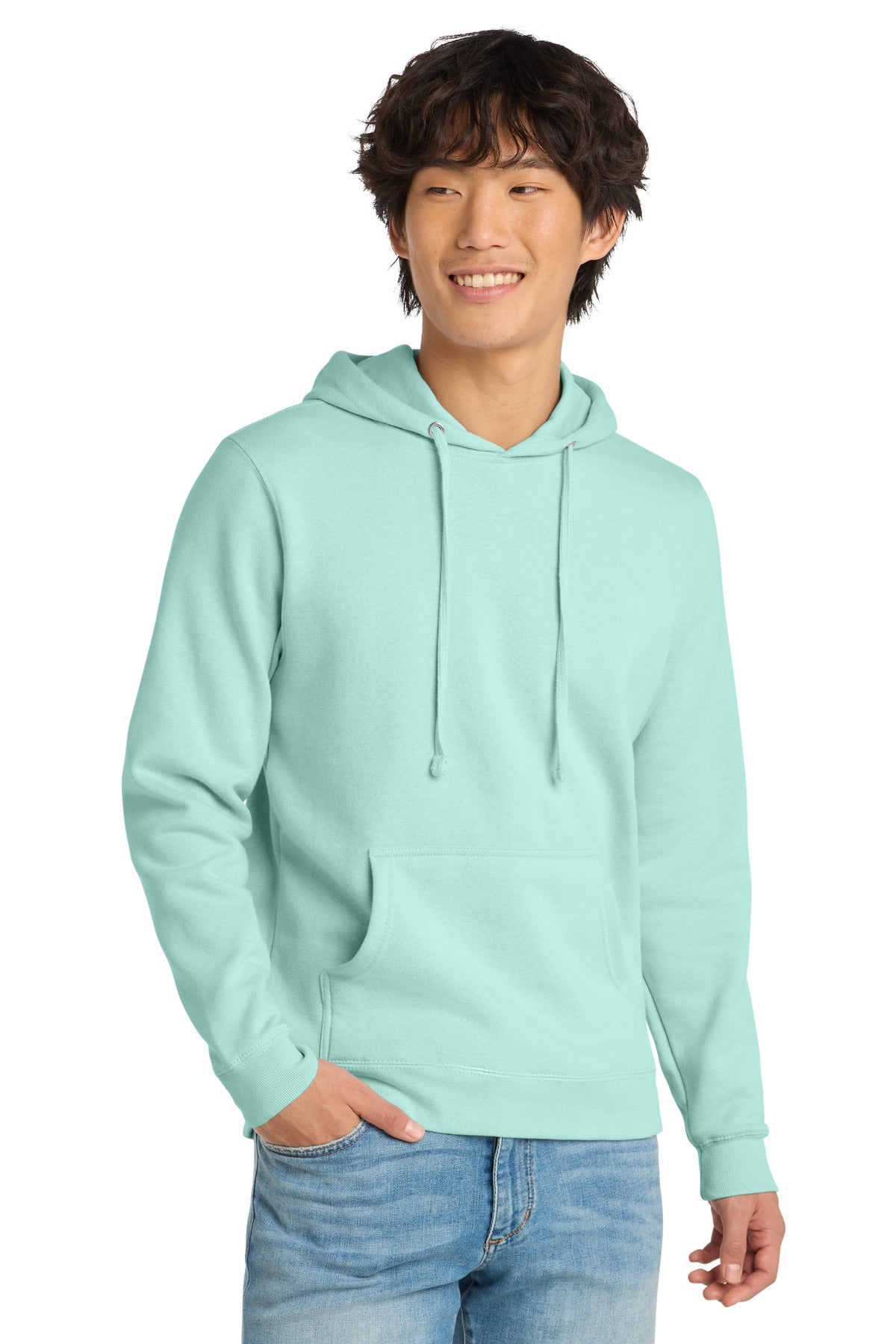 SeaMist District V.I.T. Fleece Hoodie DT6100
