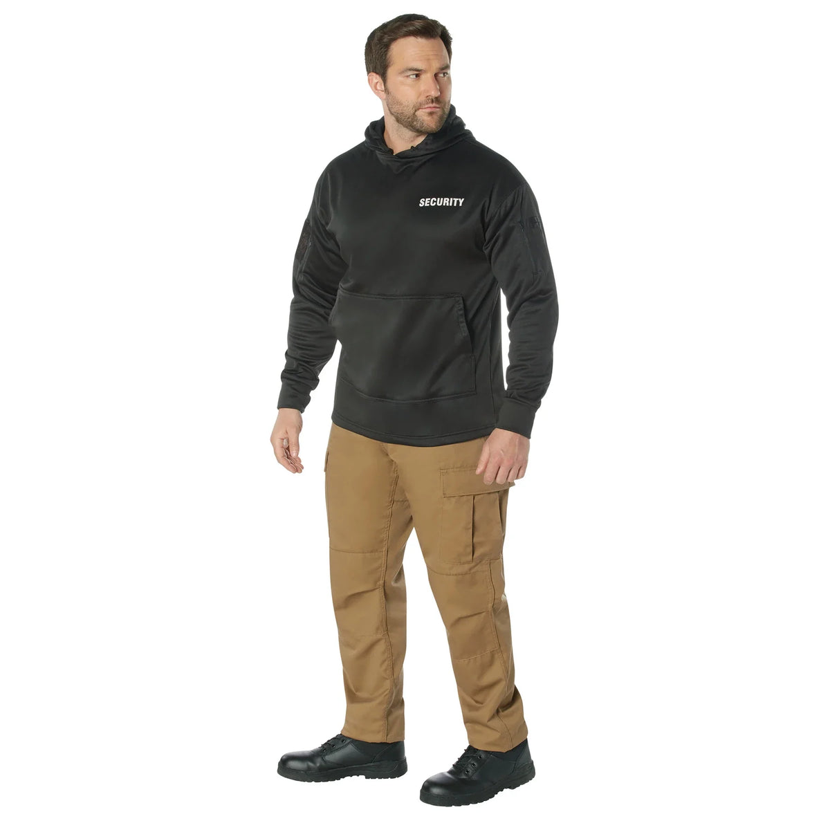 Security Concealed Carry Hoodie - Black