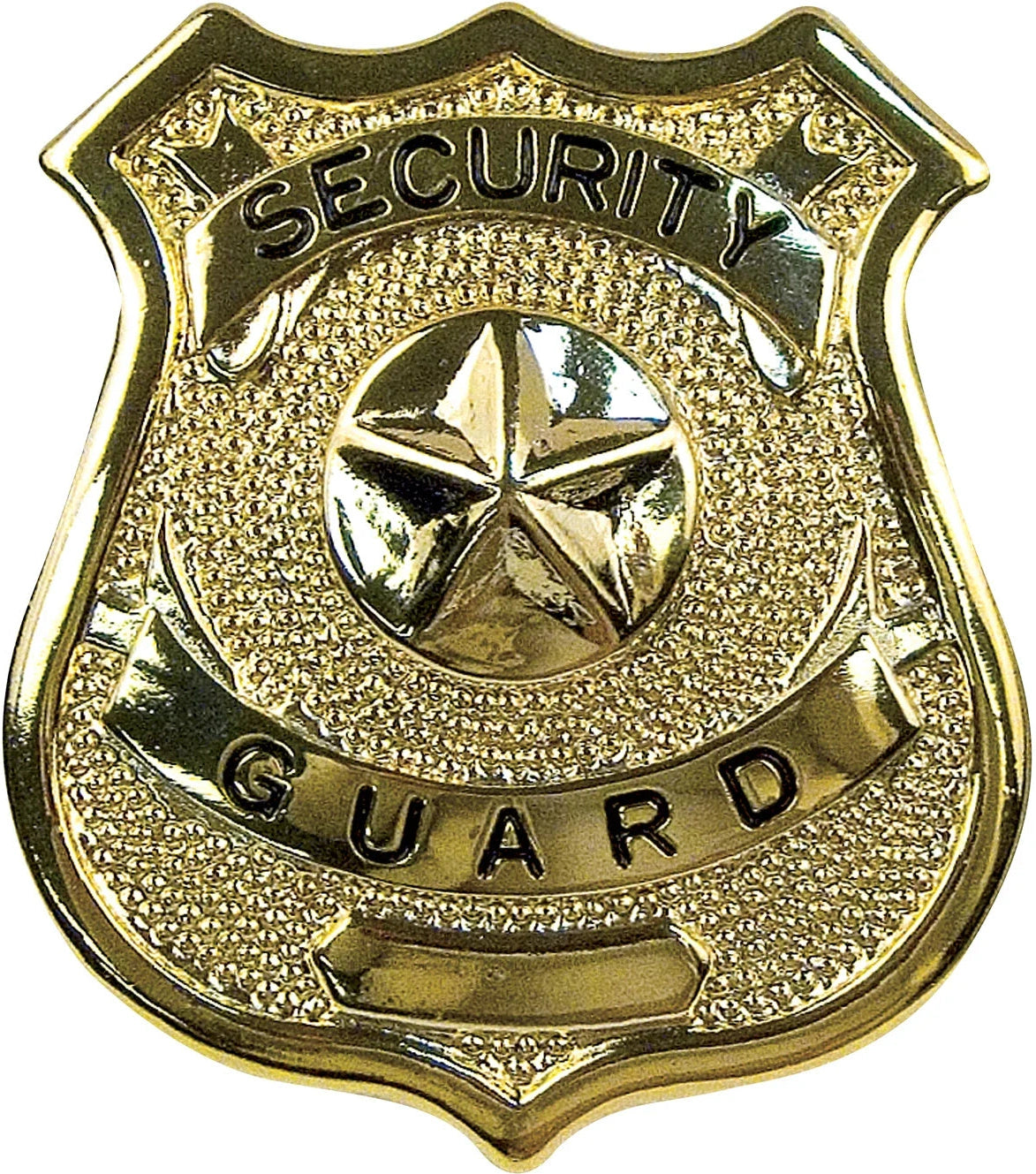 Security Guard Badge - Gold