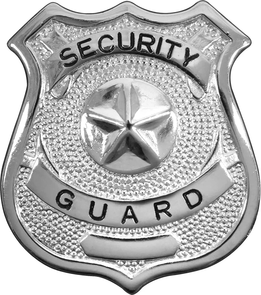 Security Guard Badge - Silver