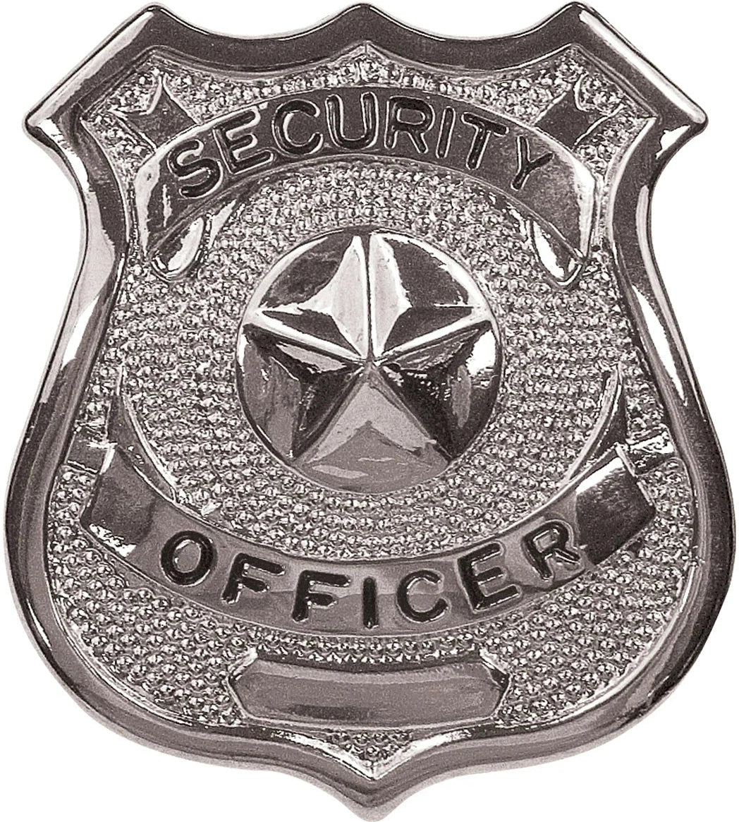 Security Officer Badge - Silver