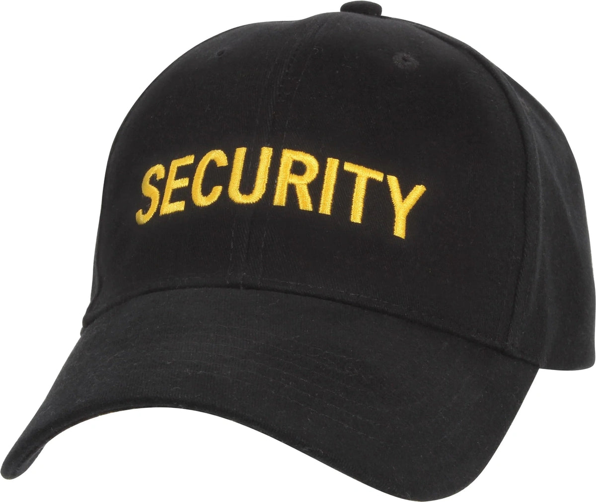 Security Supreme Low Profile Insignia Cap - Black / Gold