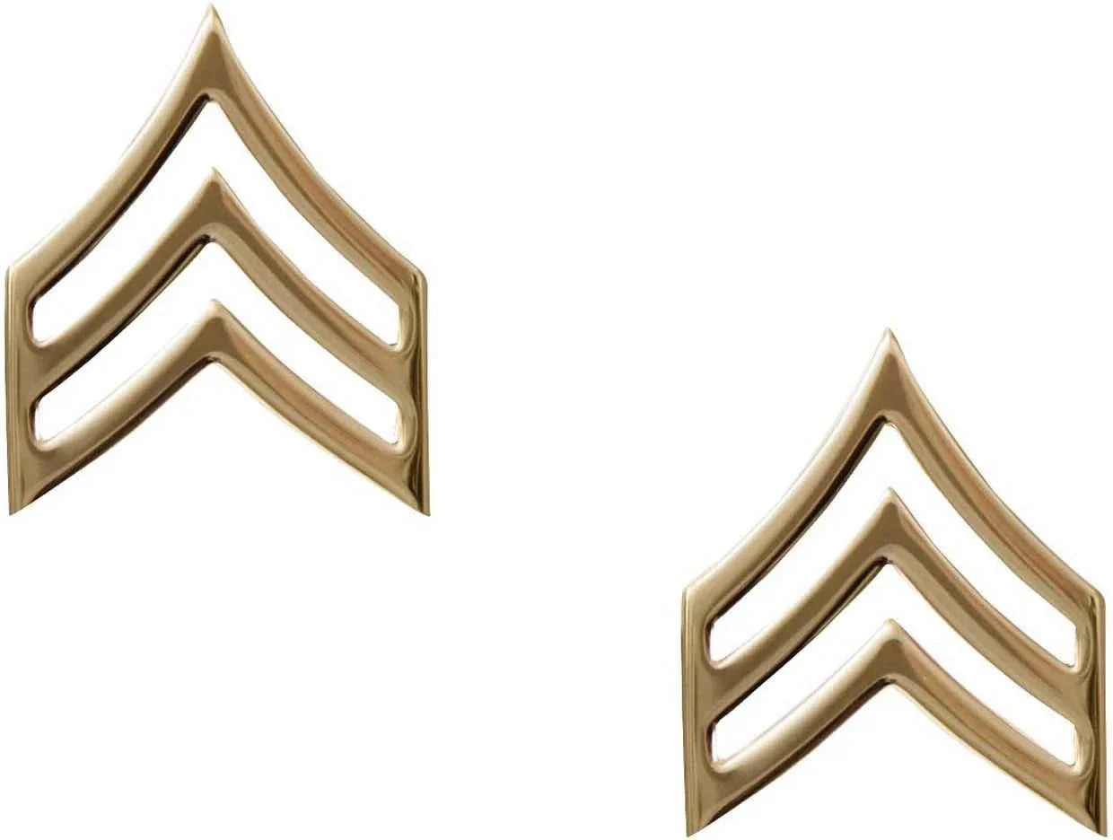 Sergeant Polished Insignia
