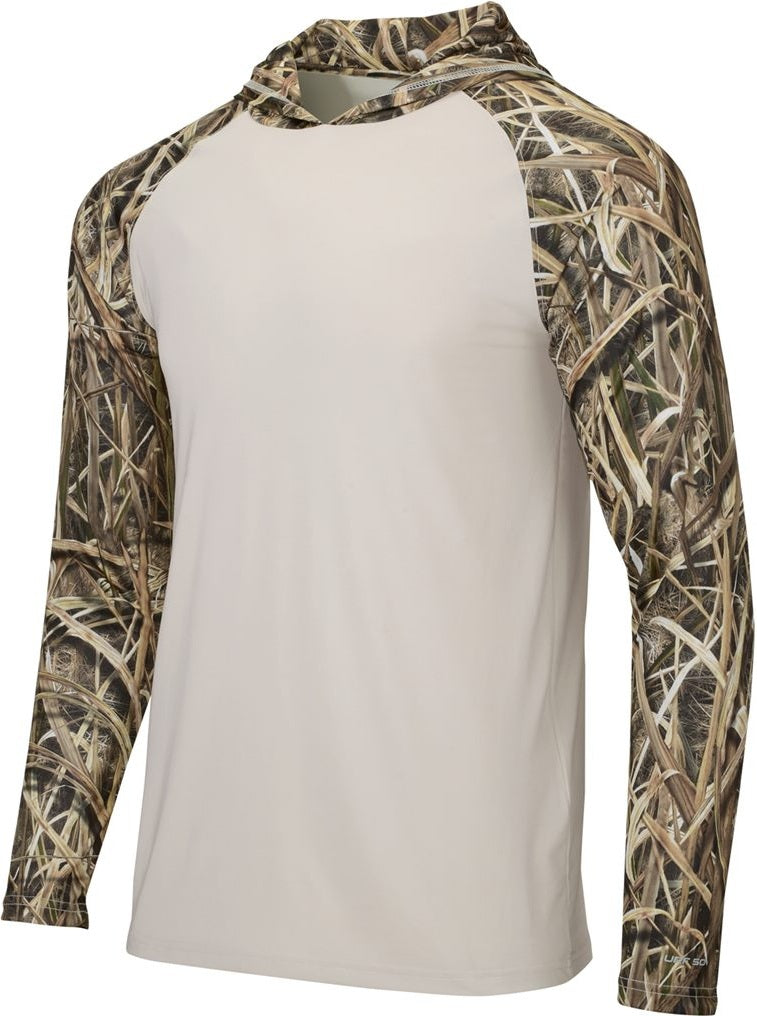 Shadow Grass Biloxi Performance Colorblocked Hoodie - 241