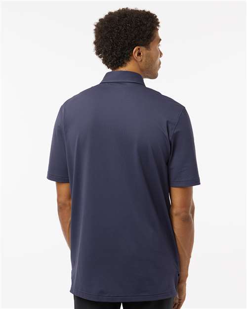 Shadow Navy Button Down Short Sleeve Shirt - A595