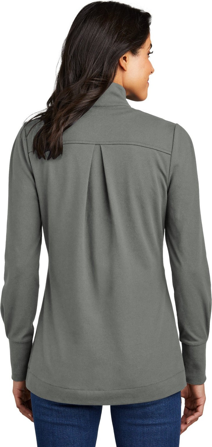 ShadowGrey Port Authority Women's Fairway Stretch 1/4-Zip LK829