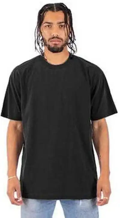 Shaka Wear Shgd Garment Dyed Crewneck t Shirt Black