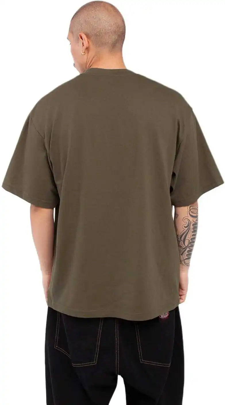 Shaka Wear Shmhss Adult 75 Oz Max Heavyweight t Shirt Hunter Green