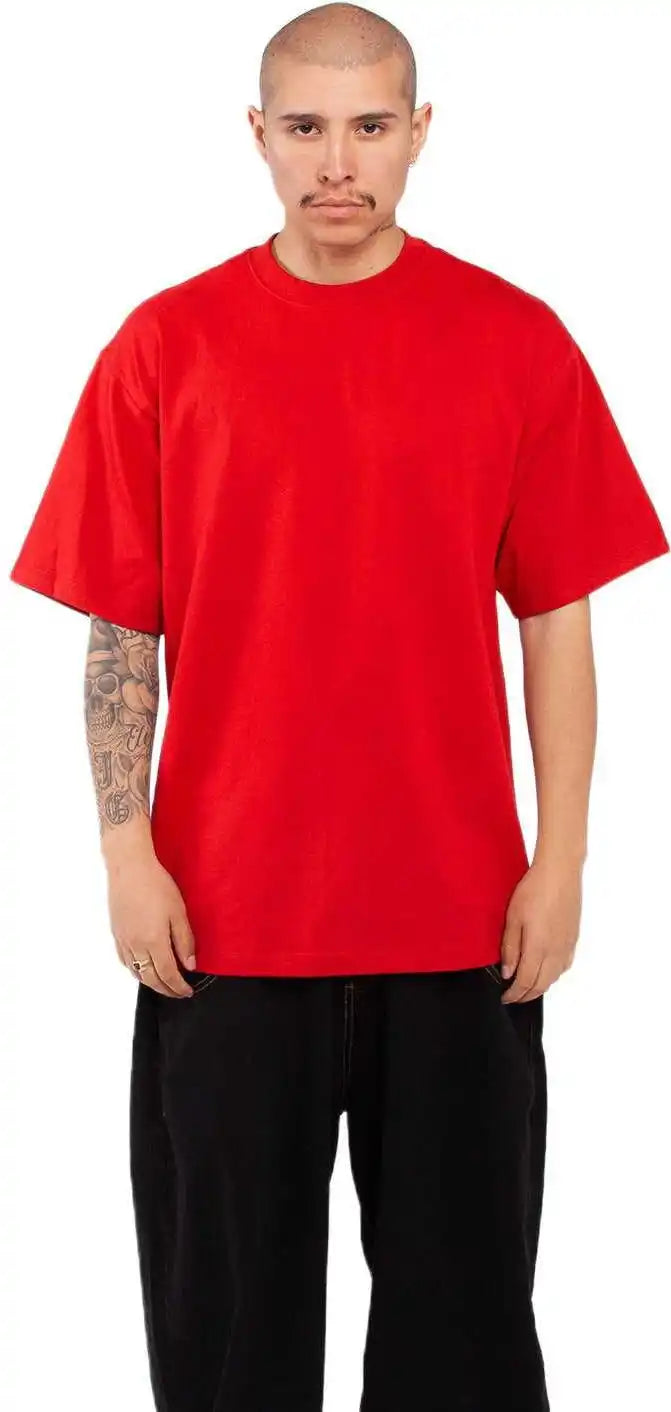 Shaka Wear Shmhss Adult 75 Oz Max Heavyweight t Shirt Red