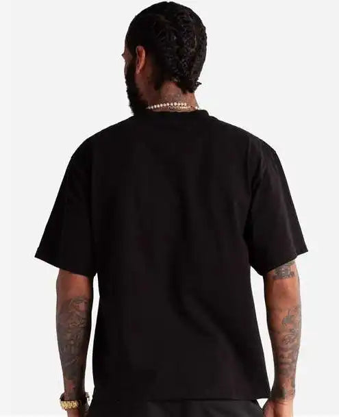 Shaka Wear Mcs Men’s Cropped Max Heavyweight T-shirt - Black