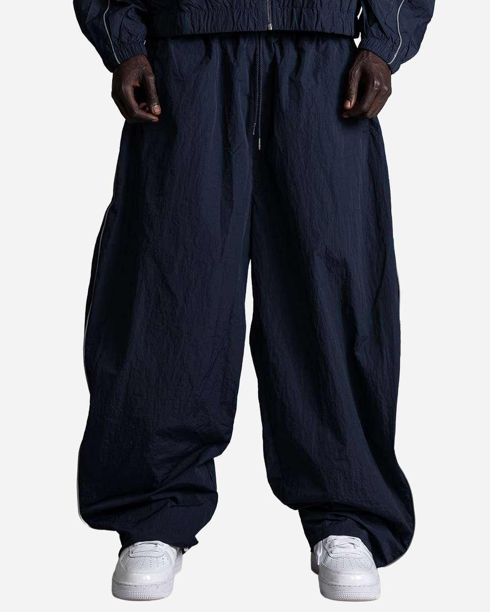 Shaka Wear Sh3mwobnp Unisex Wind Opps Reflective Balloon Pants - Navy