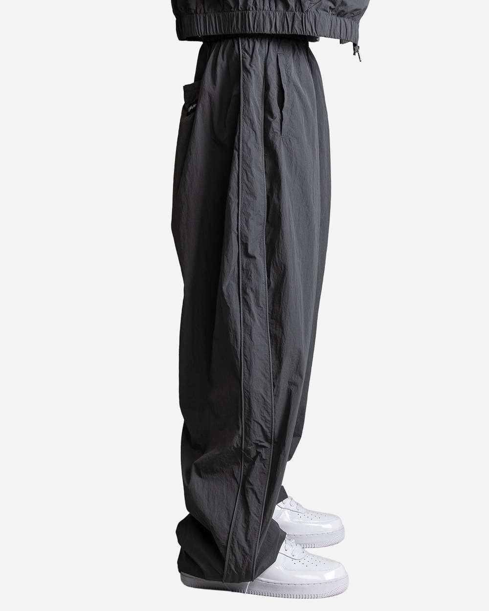 Shaka Wear Sh3mwobnp Unisex Wind Opps Reflective Balloon Pants - Shadow