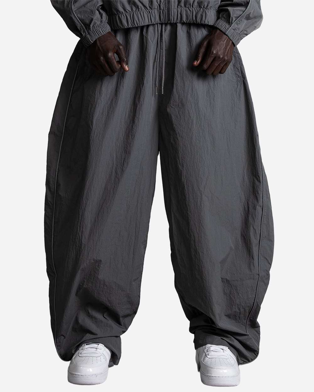 Shaka Wear Sh3mwobnp Unisex Wind Opps Reflective Balloon Pants - Shadow